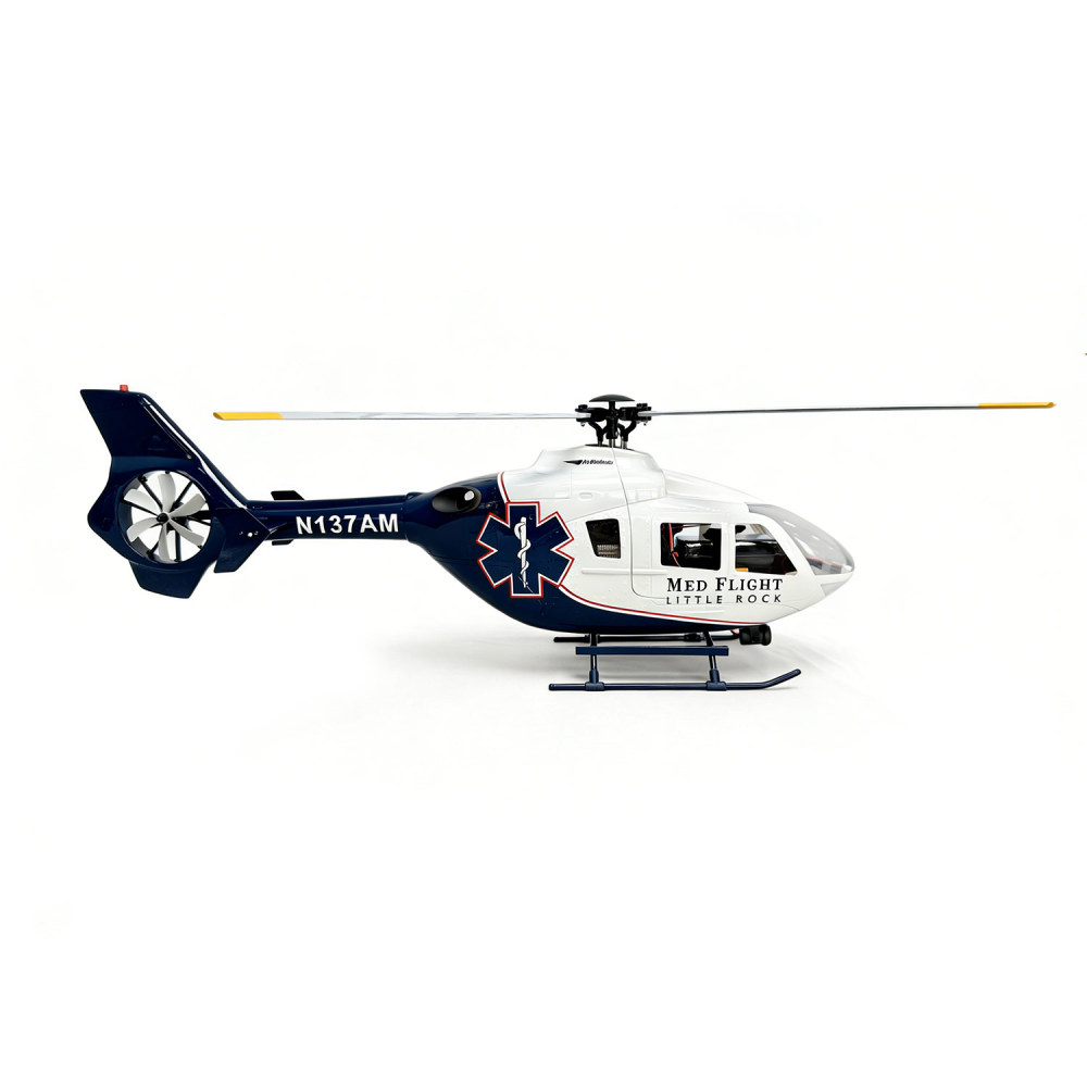 Roban RTF 450 Size EC135 Med Flight Little Rock RC Helicopter 4 blades X2 Model