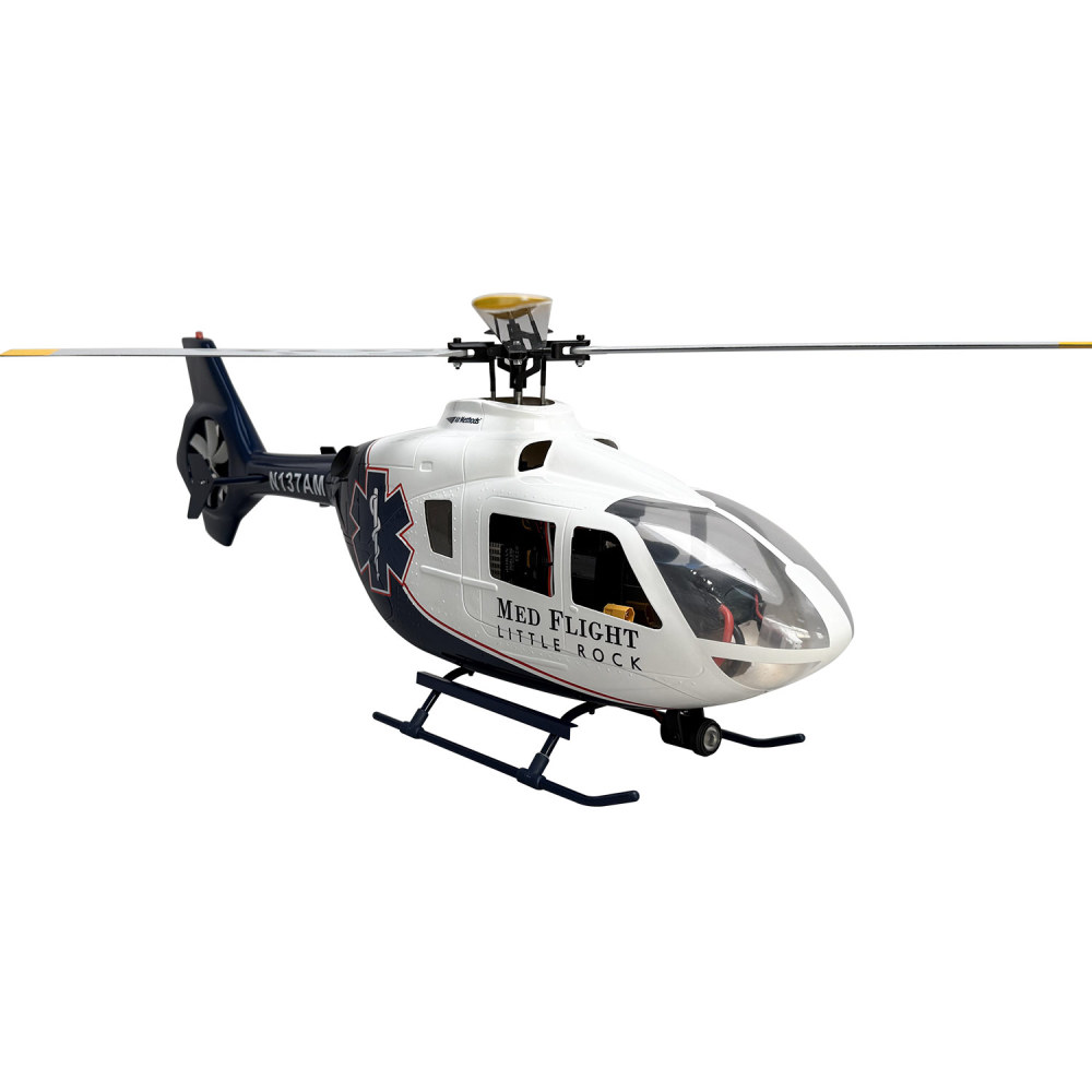 Roban RTF 450 Size EC135 Med Flight Little Rock RC Helicopter 4 blades X2 Model
