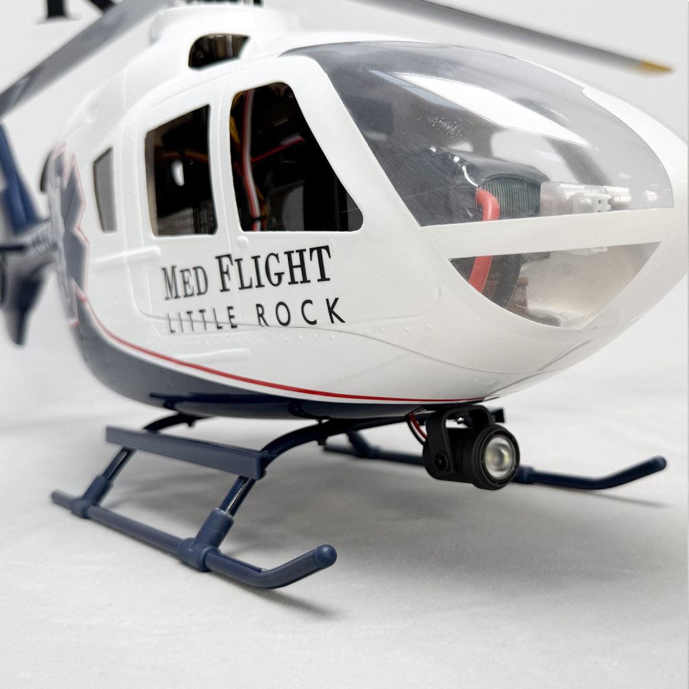 Roban RTF 450 Size EC135 Med Flight Little Rock RC Helicopter 4 blades X2 Model