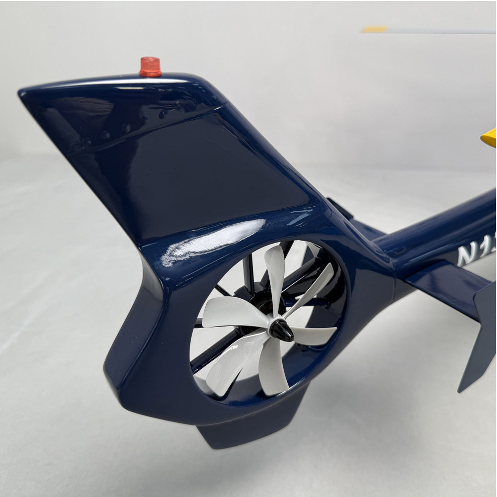 Roban RTF 450 Size EC135 Med Flight Little Rock RC Helicopter 4 blades X2 Model