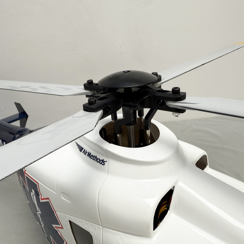 Roban RTF 450 Size EC135 Med Flight Little Rock RC Helicopter 4 blades X2 Model