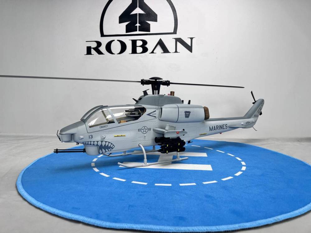 ROBAN 470 Size RTF AH-1W Cobra Super Scale RC Helicopter X2 GPS Stabilized Model