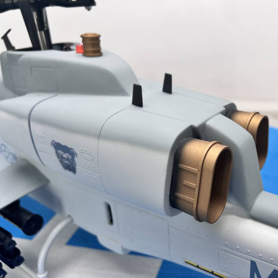 ROBAN 470 Size RTF AH-1W Cobra Super Scale RC Helicopter X2 GPS Stabilized Model