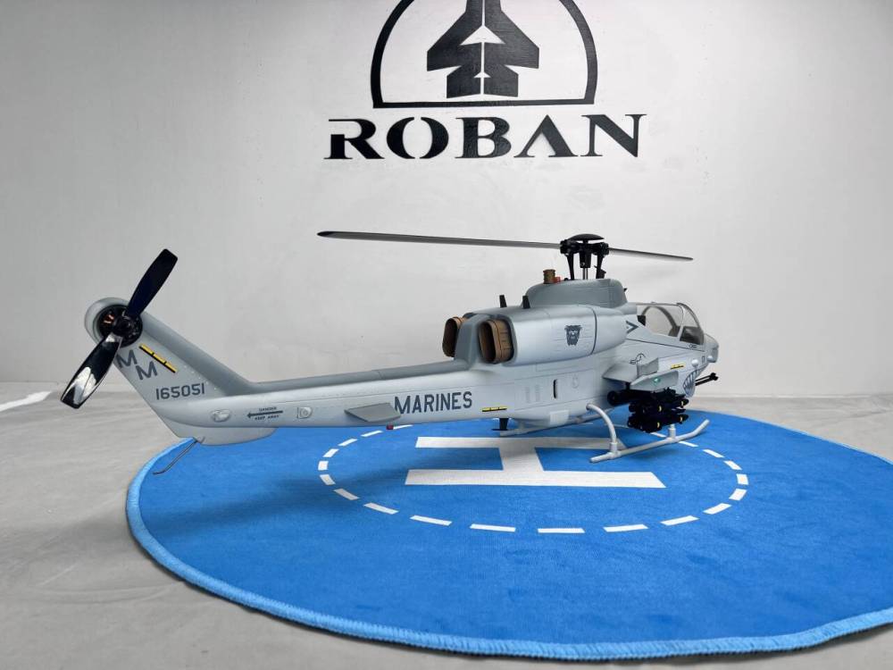 ROBAN 470 Size RTF AH-1W Cobra Super Scale RC Helicopter X2 GPS Stabilized Model