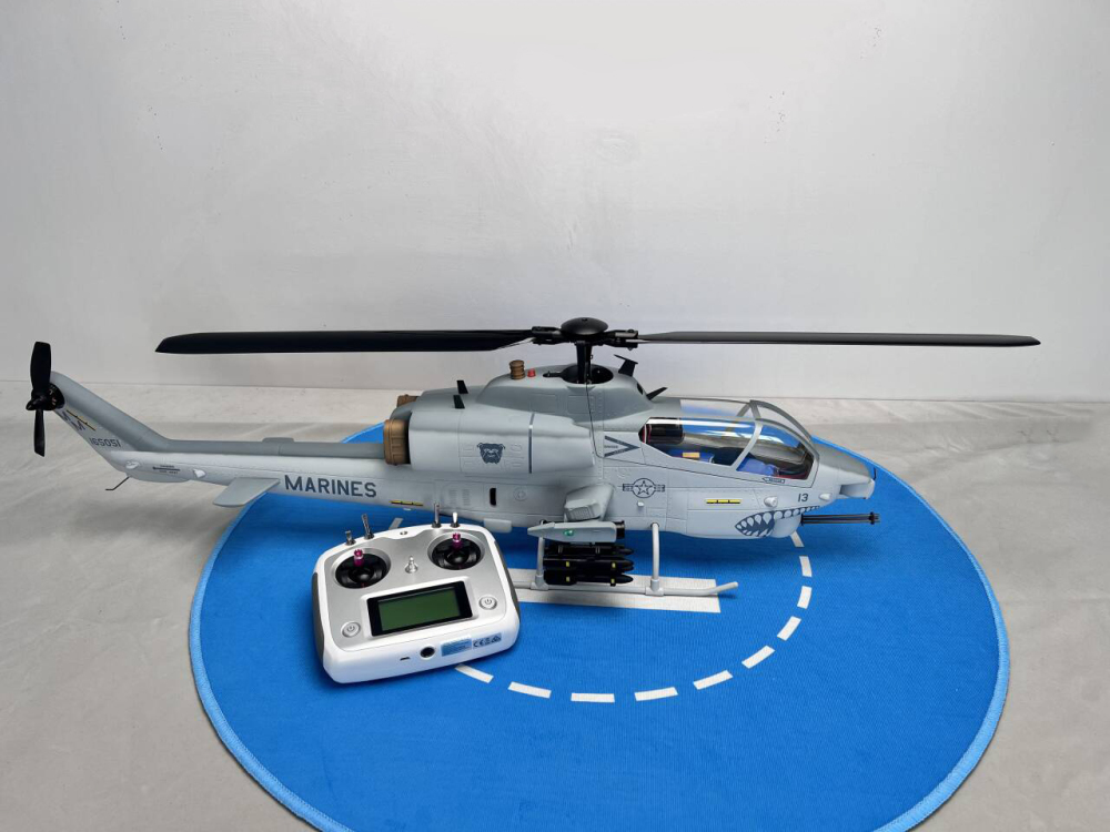 ROBAN 470 Size RTF AH-1W Cobra Super Scale RC Helicopter X2 GPS Stabilized Model