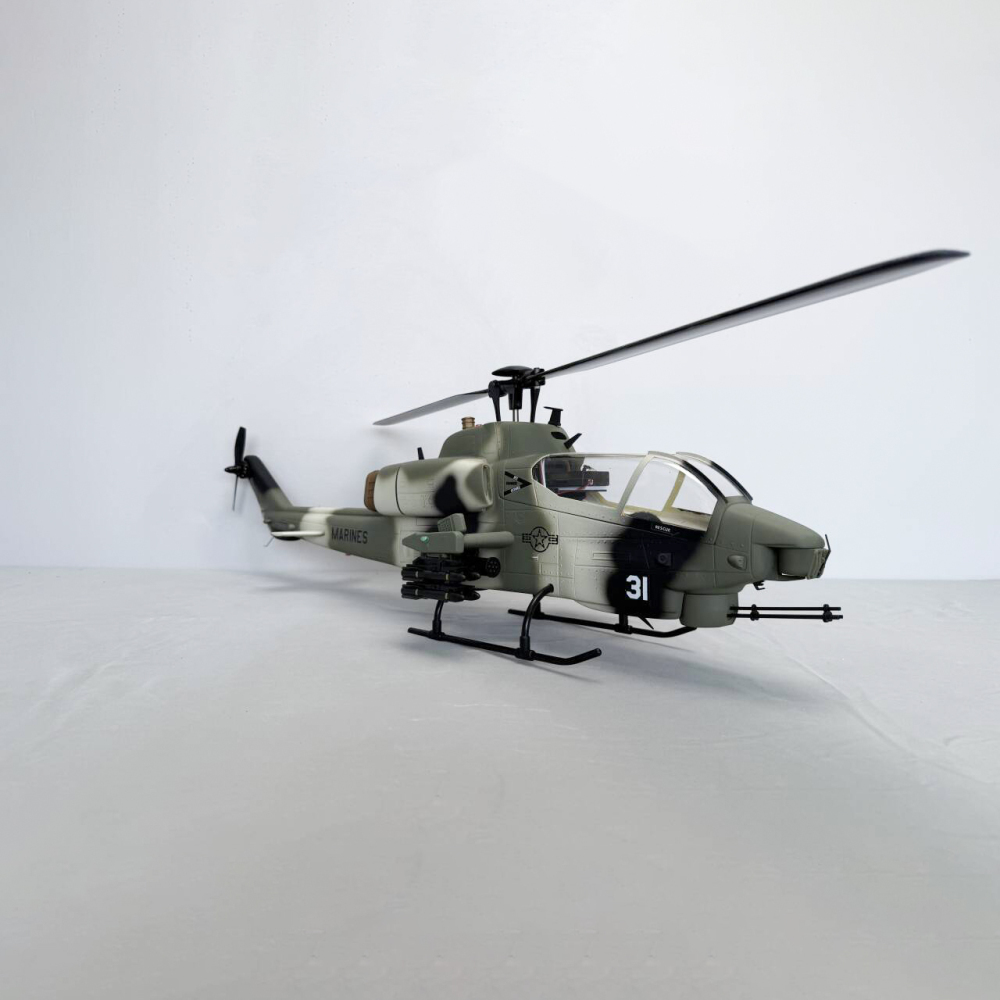 ROBAN RTF AH-1 470 Size Cobra Military Camouflage RC Helicopter X2 GPS Model
