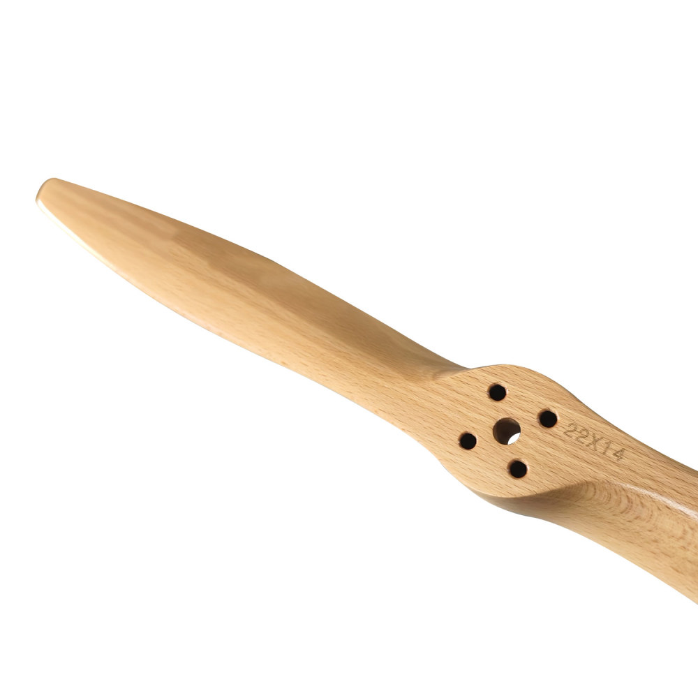 Propeller CW Made of Lightweight Wood Gas-Powered for DLA58 Engine for RC Aircraft Models