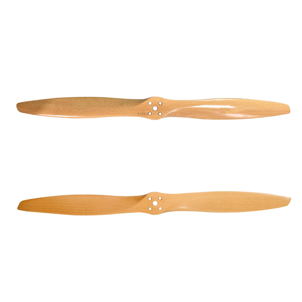 Propeller CW Made of Lightweight Wood Gas-Powered for DLA58 Engine for RC Aircraft Models