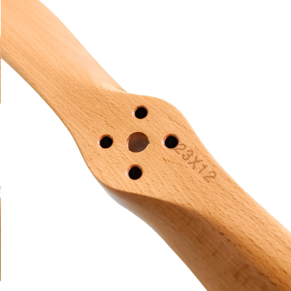 Propeller CW Made of Lightweight Wood Gas-Powered for DLA58 Engine for RC Aircraft Models