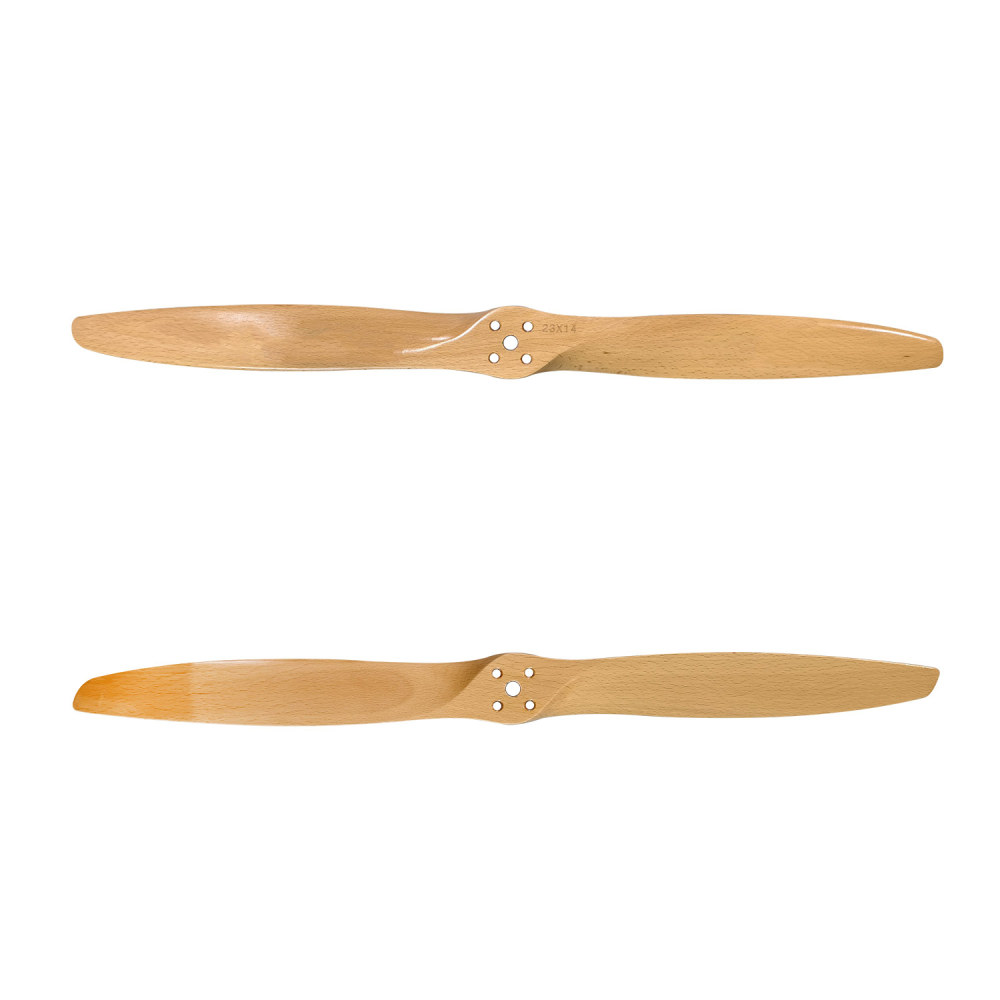 Propeller CW Made of Lightweight Wood Gas-Powered for DLA58 Engine for RC Aircraft Models