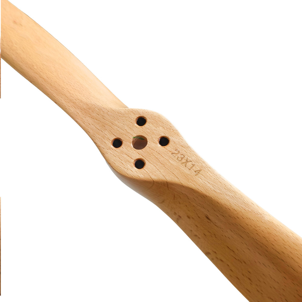 Propeller CW Made of Lightweight Wood Gas-Powered for DLA58 Engine for RC Aircraft Models