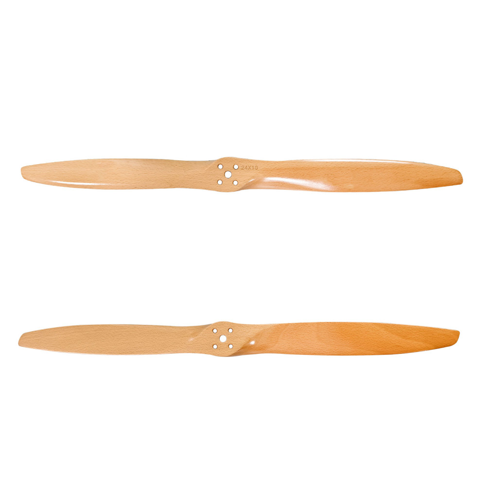 Propeller CW Made of Lightweight Wood Gas-Powered for DLA58 Engine for RC Aircraft Models