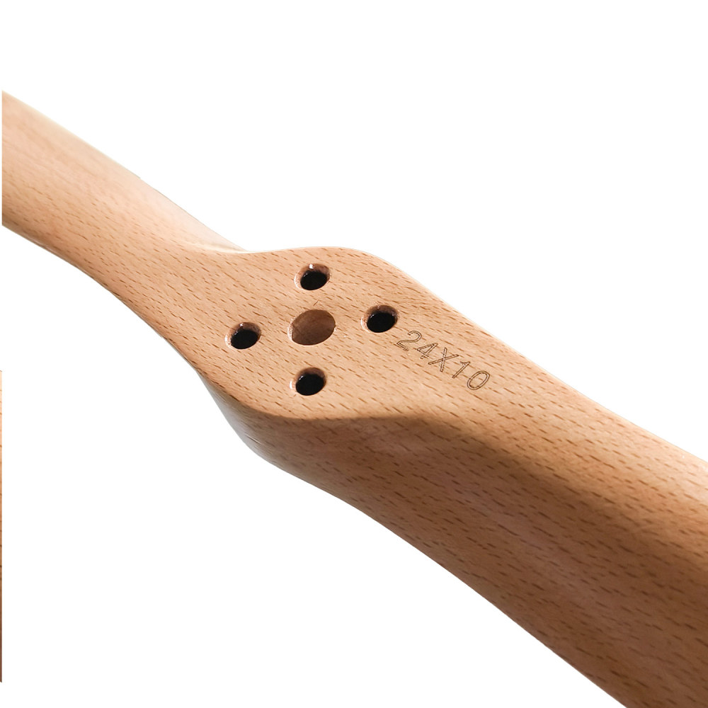 Propeller CW Made of Lightweight Wood Gas-Powered for DLA58 Engine for RC Aircraft Models