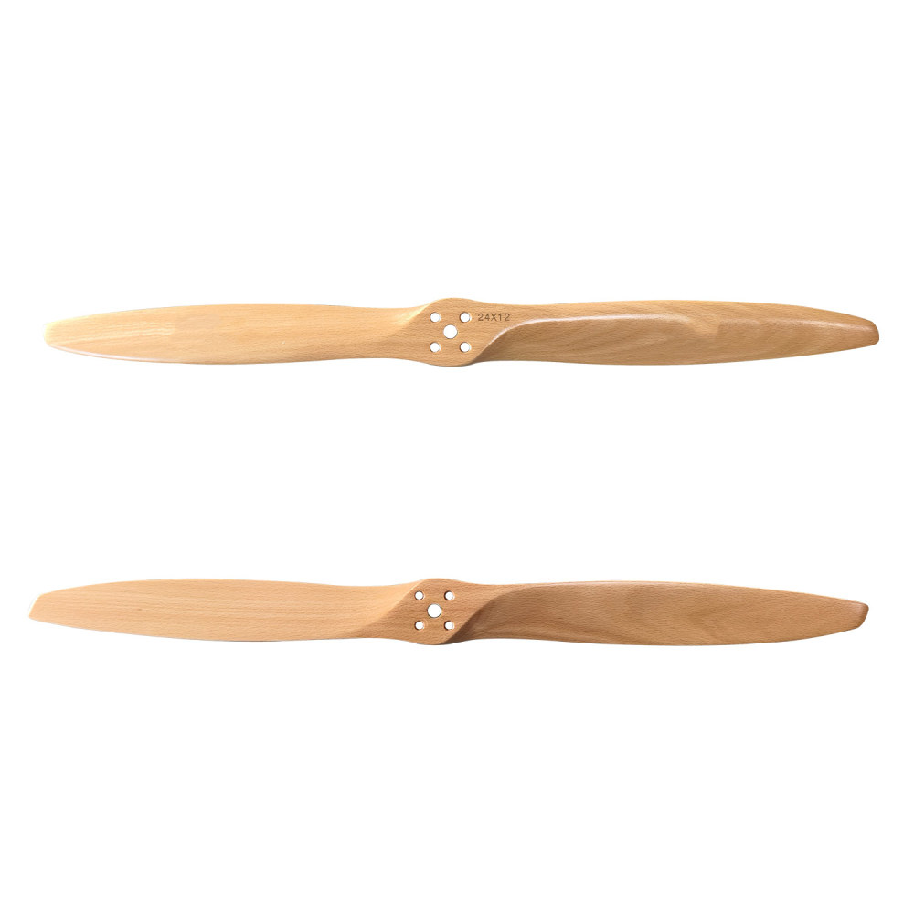 Propeller CW Made of Lightweight Wood Gas-Powered for DLA58 Engine for RC Aircraft Models