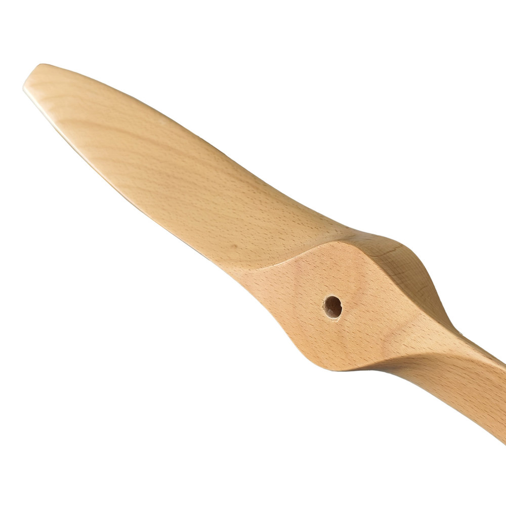 Propeller Made of Lightweight Wood Gas-Powered for RC Aircraft Model