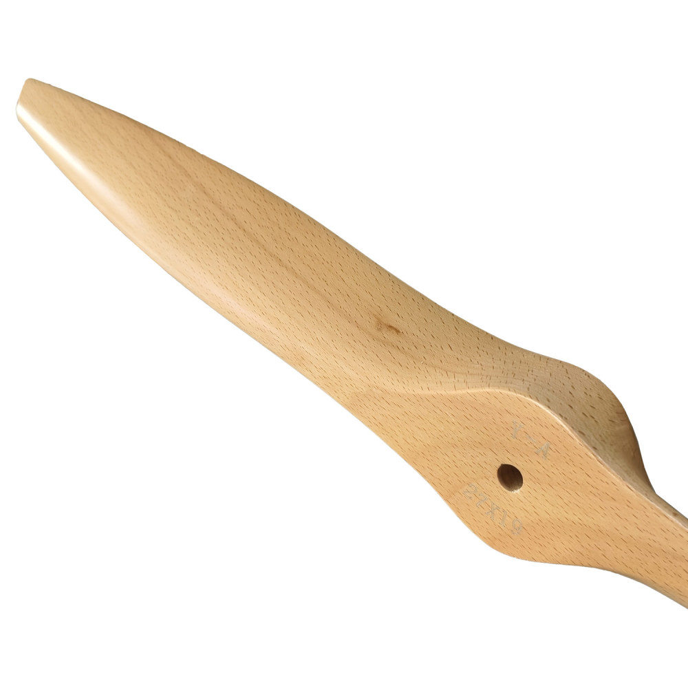 Propeller Made of Lightweight Wood Gas-Powered for RC Aircraft Model