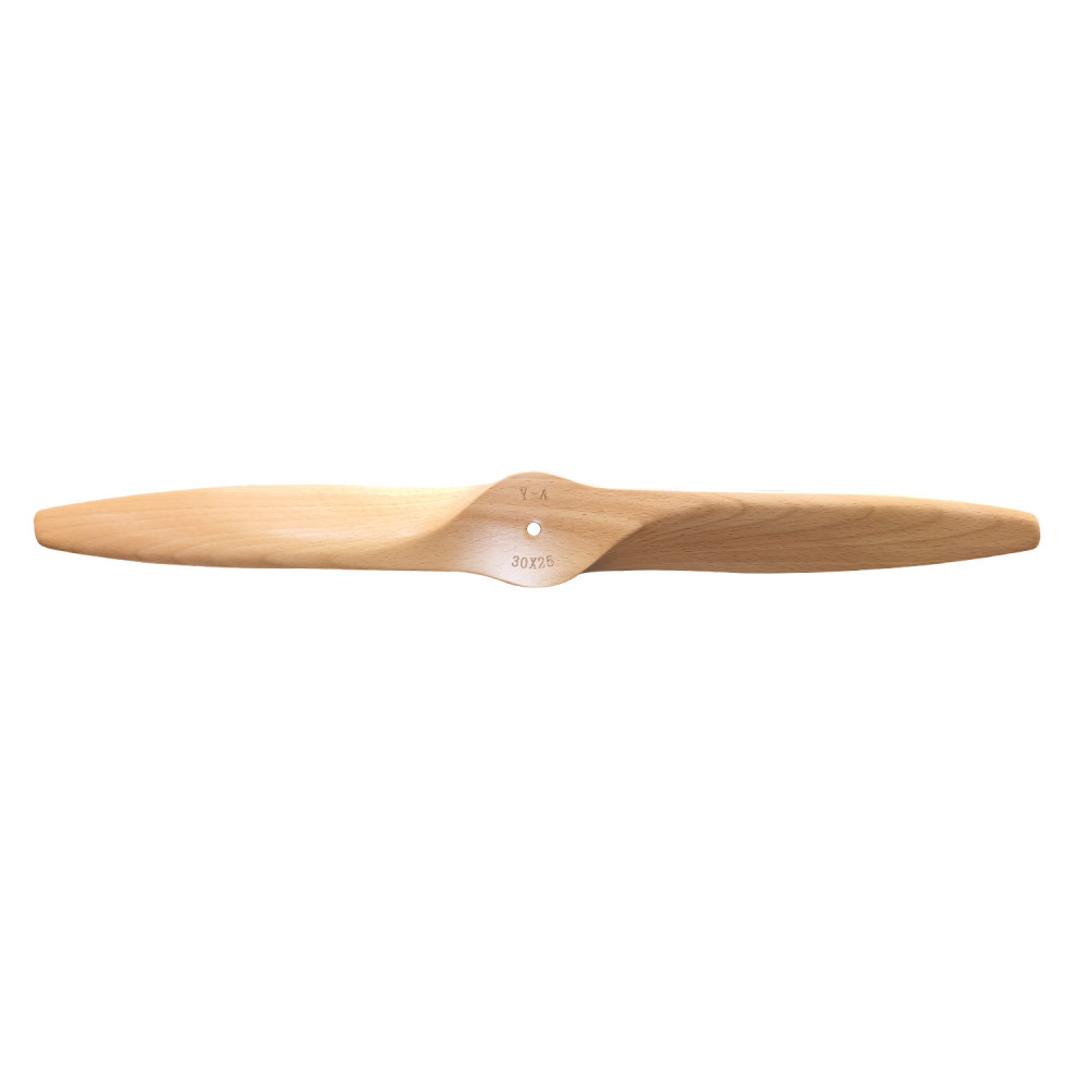 Propeller Made of Lightweight Wood Gas-Powered for RC Aircraft Model
