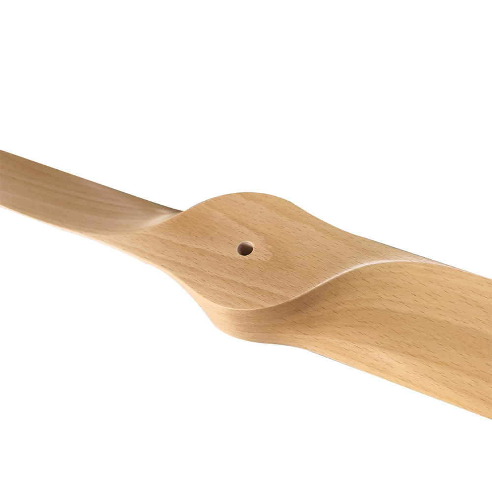 Propeller Made of Lightweight Wood Gas-Powered for RC Aircraft Model