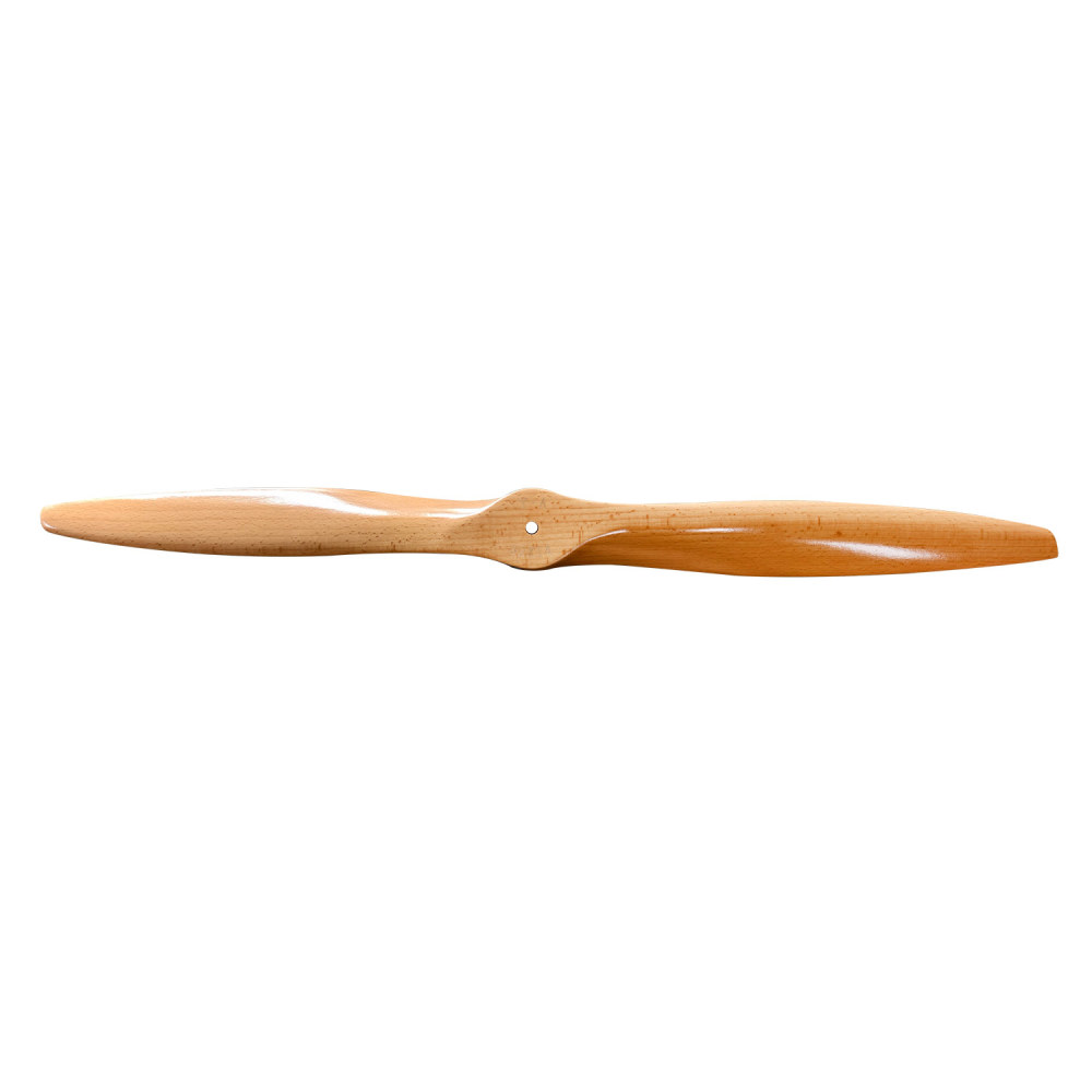 Propeller Made of Lightweight Wood Gas-Powered for RC Aircraft Model