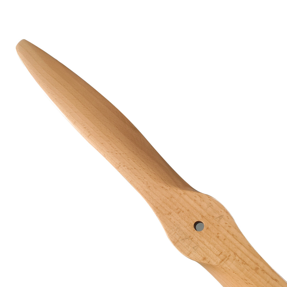 Propeller Made of Lightweight Wood Gas-Powered for RC Aircraft Model