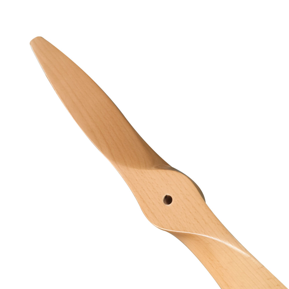 Propeller Made of Lightweight Wood Gas-Powered for RC Aircraft Model