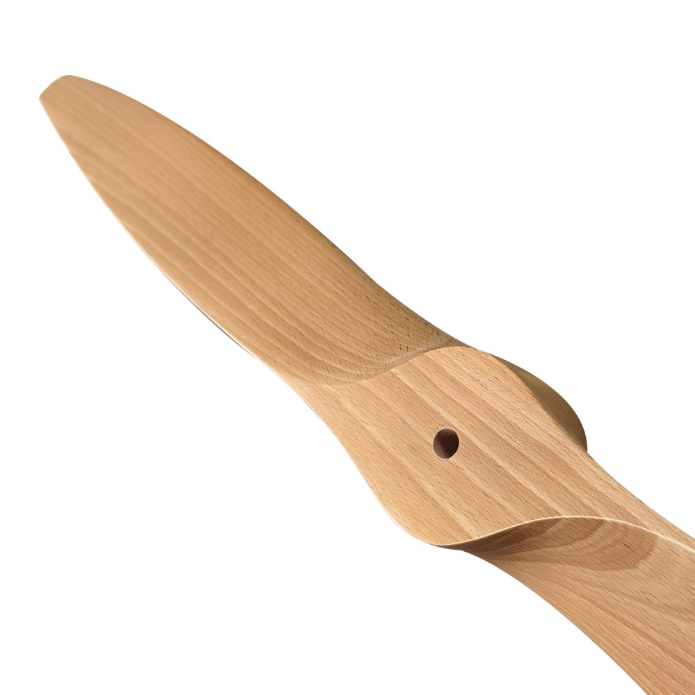 Propeller Made of Lightweight Wood Gas-Powered for RC Aircraft Model