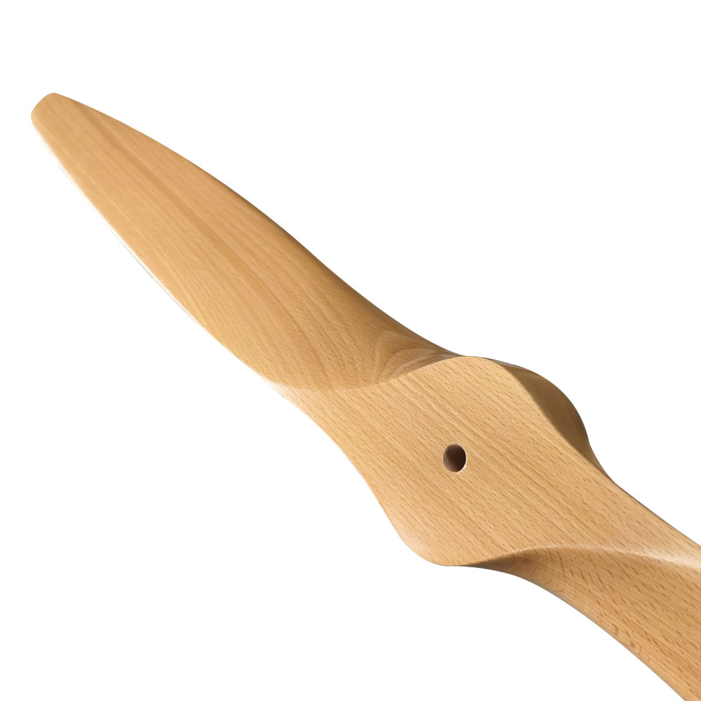 Propeller Made of Lightweight Wood Gas-Powered for RC Aircraft Model