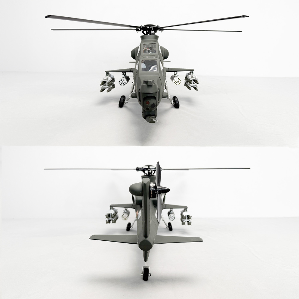 ROBAN 470 Size RTF 5 blades CAIC Z-10 Fiery Thunderbol RC Helicopter X2 Model