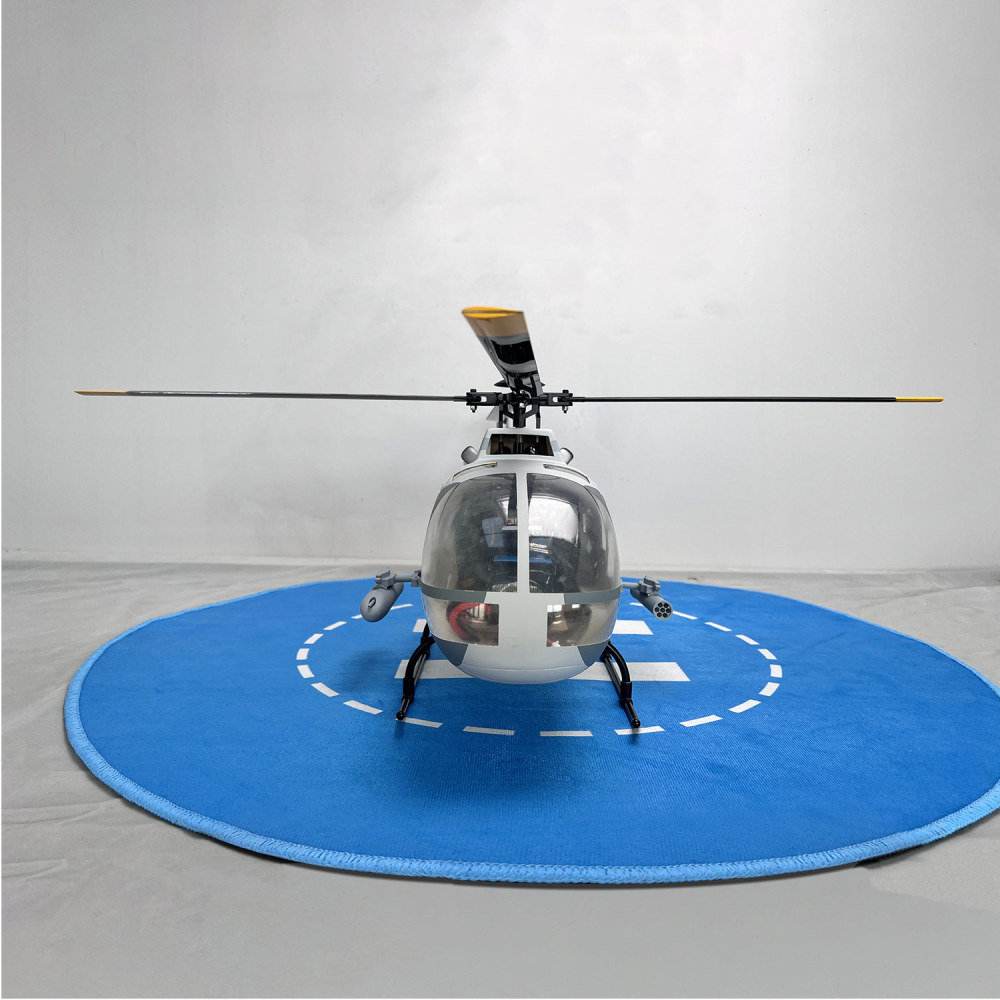 ROBAN RTF 450 Size BO-105 ARMY Camouflage RC Helicopter 4 blades X2 GPS Model