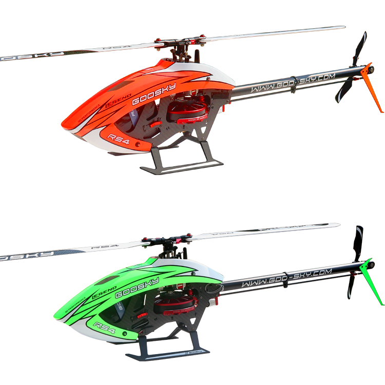 RC Helicopter GooSky RS4 Venom Edition 6-Channel 3D Direct-Drive KIT Version