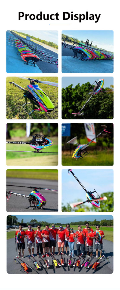 RC Helicopter GOOSKY RS7 (Kit Version, Blades Not Included) – The New Benchmark in 700-Class 3D Helicopters