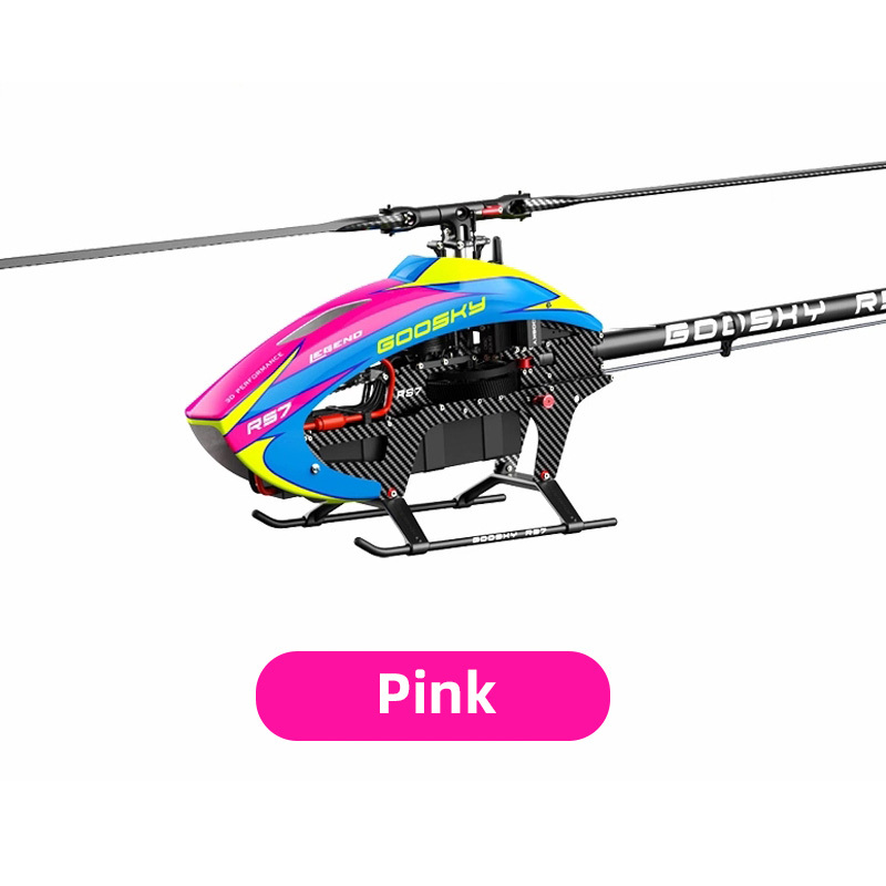RC Helicopter GOOSKY RS7 (Kit Version, Blades Not Included) – The New Benchmark in 700-Class 3D Helicopters