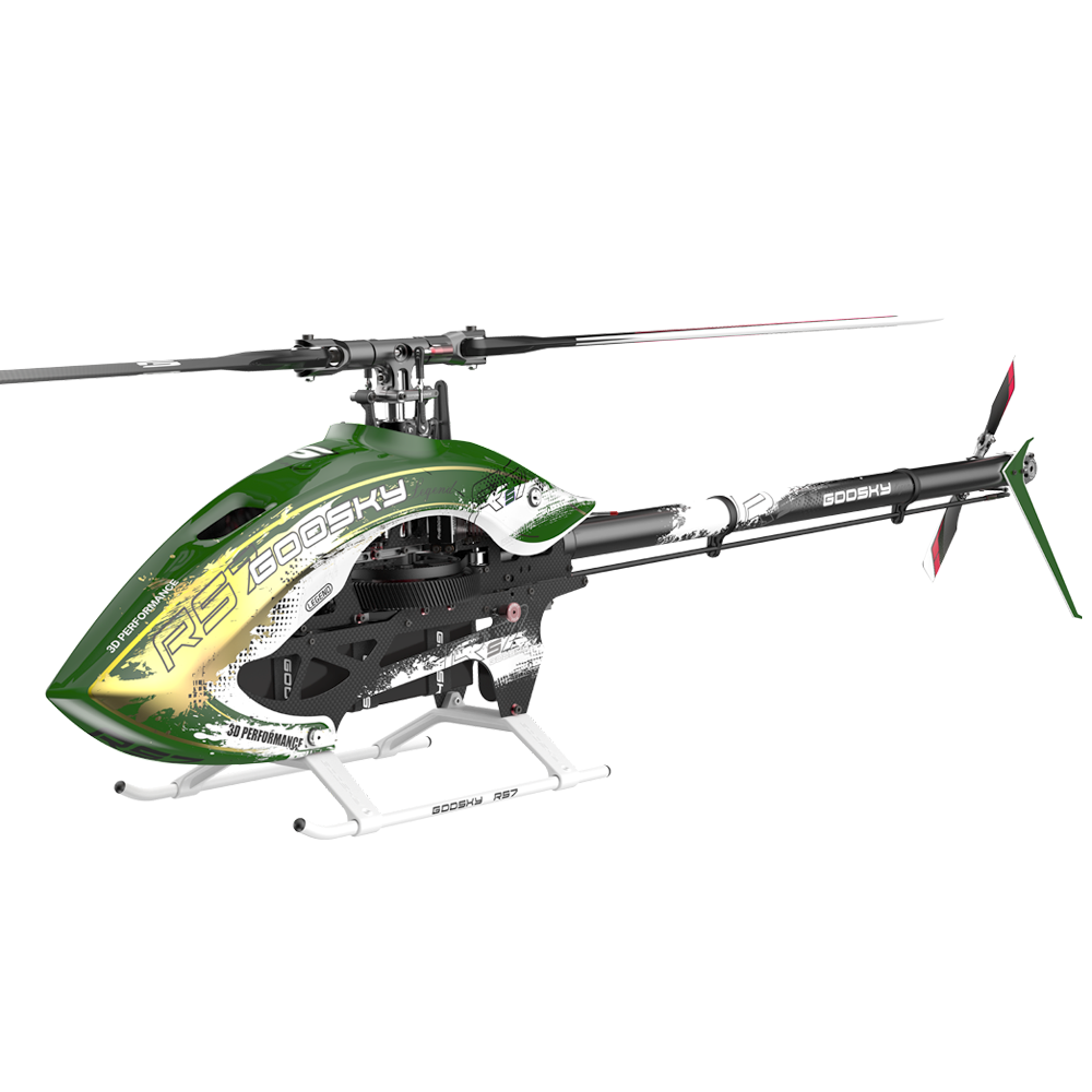 RC Helicopter GOOSKY RS7 Ultra Kit Version: Dual Brushless Direct Drive, 700-class 3D Helicopter (Blades Not Included)