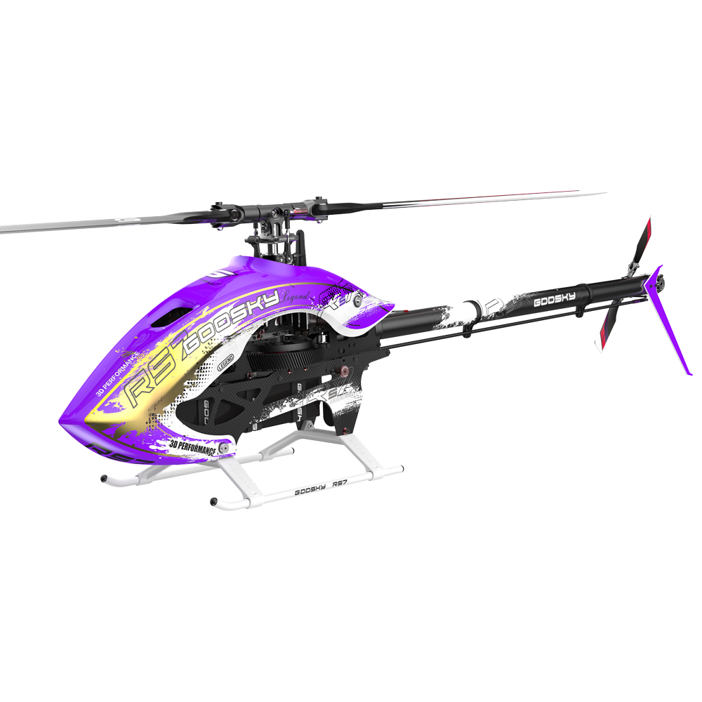 RC Helicopter GOOSKY RS7 Ultra Kit Version: Dual Brushless Direct Drive, 700-class 3D Helicopter (Blades Not Included)