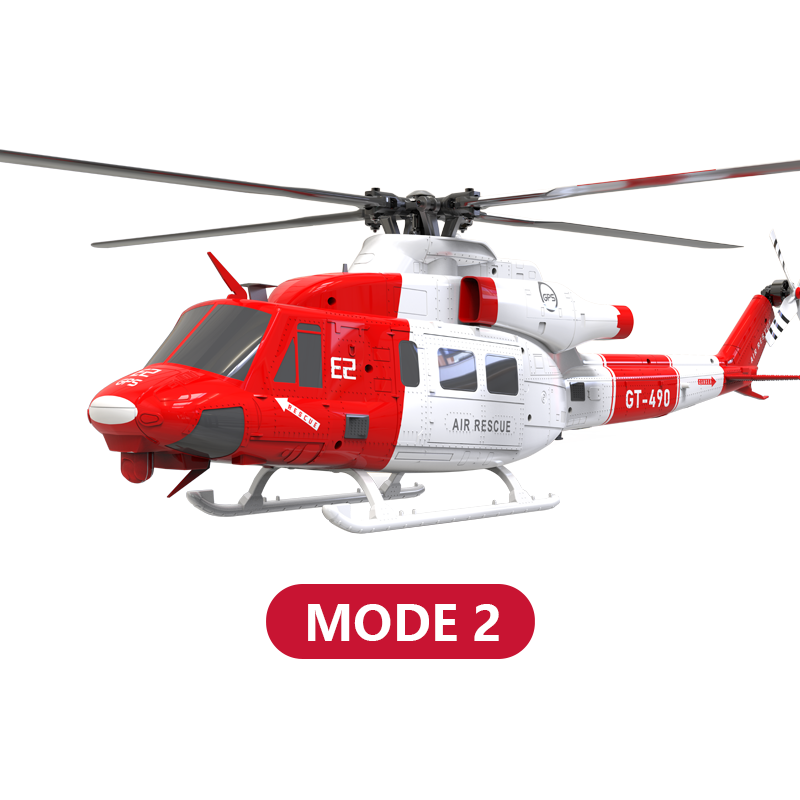 RC Helicopter GOOSKY E2 UH-1Y Air Rescue 1/35 Scale 2.4G 6CH Dual Brushless Direct Drive with GPS RTF Version