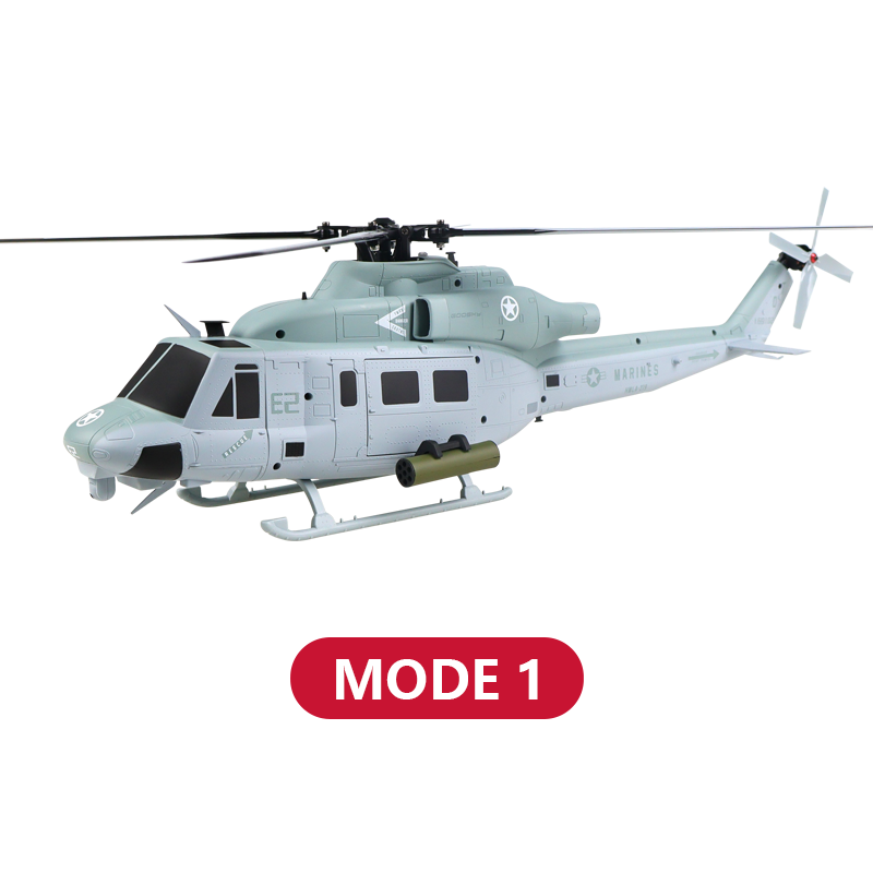 RC Helicopter GOOSKY E2 UH-1Y Air Rescue 1/35 Scale 2.4G 6CH Dual Brushless Direct Drive with GPS RTF Version