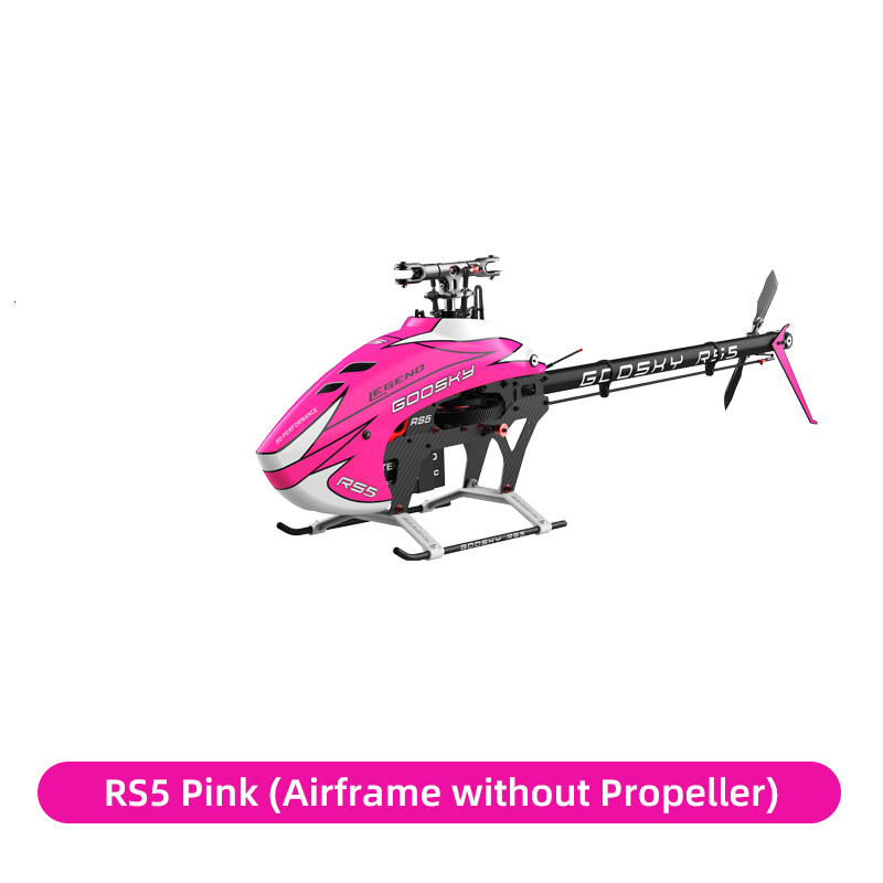 RC Helicopter GOOSKY RS5 Brushless Direct-Drive 550-Class 6-Channel 3D Helicopter Kit Version (Blades Not Included)