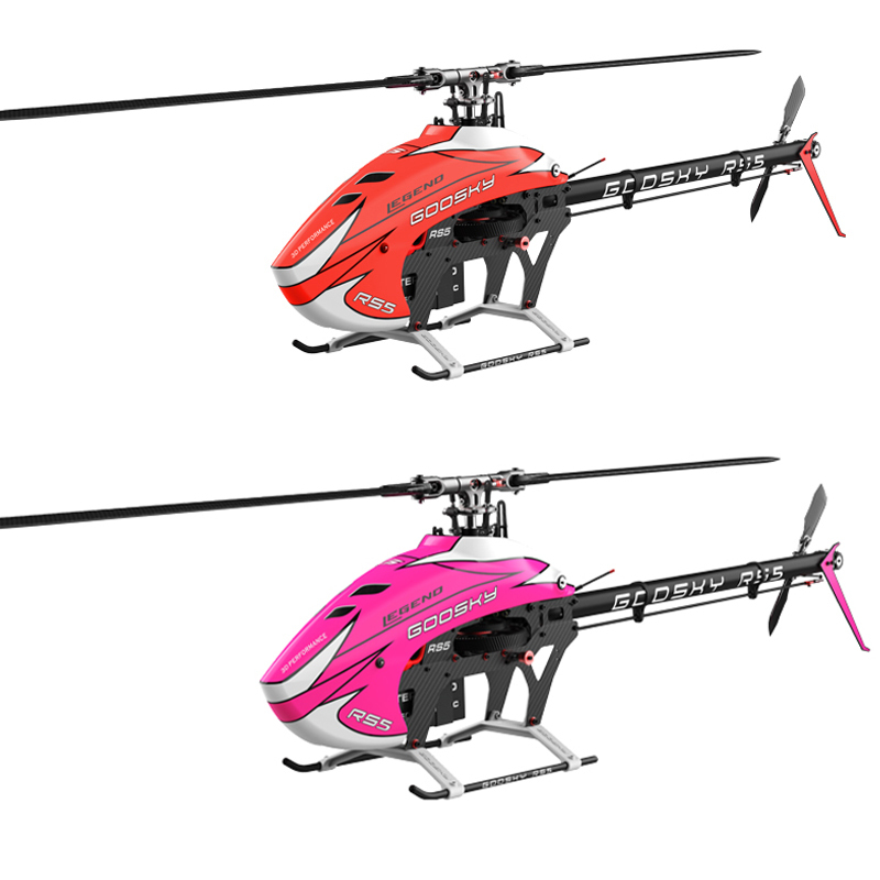 RC Helicopter GOOSKY RS5 Brushless Direct-Drive 550-Class 6-Channel 3D Helicopter Kit Version (Blades Not Included)