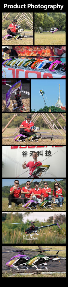RC Helicopter GOOSKY RS7 Ultra Kit Version: Dual Brushless Direct Drive, 700-class 3D Helicopter (Blades Not Included)
