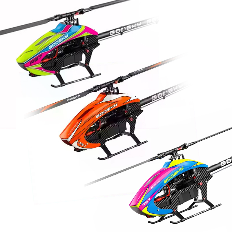 RC Helicopter GOOSKY RS7 (Kit Version, Blades Not Included) – The New Benchmark in 700-Class 3D Helicopters