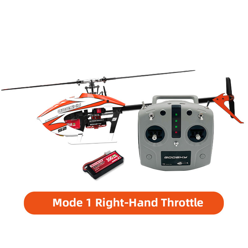 Goosky S2 MAX Dual Brushless Direct Drive High Performance Aerobatic Helicopter Model 1
