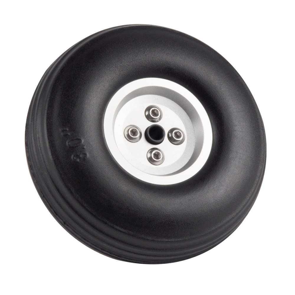 Gold Aluminum Alloy Hub Wheel for RC Airplane