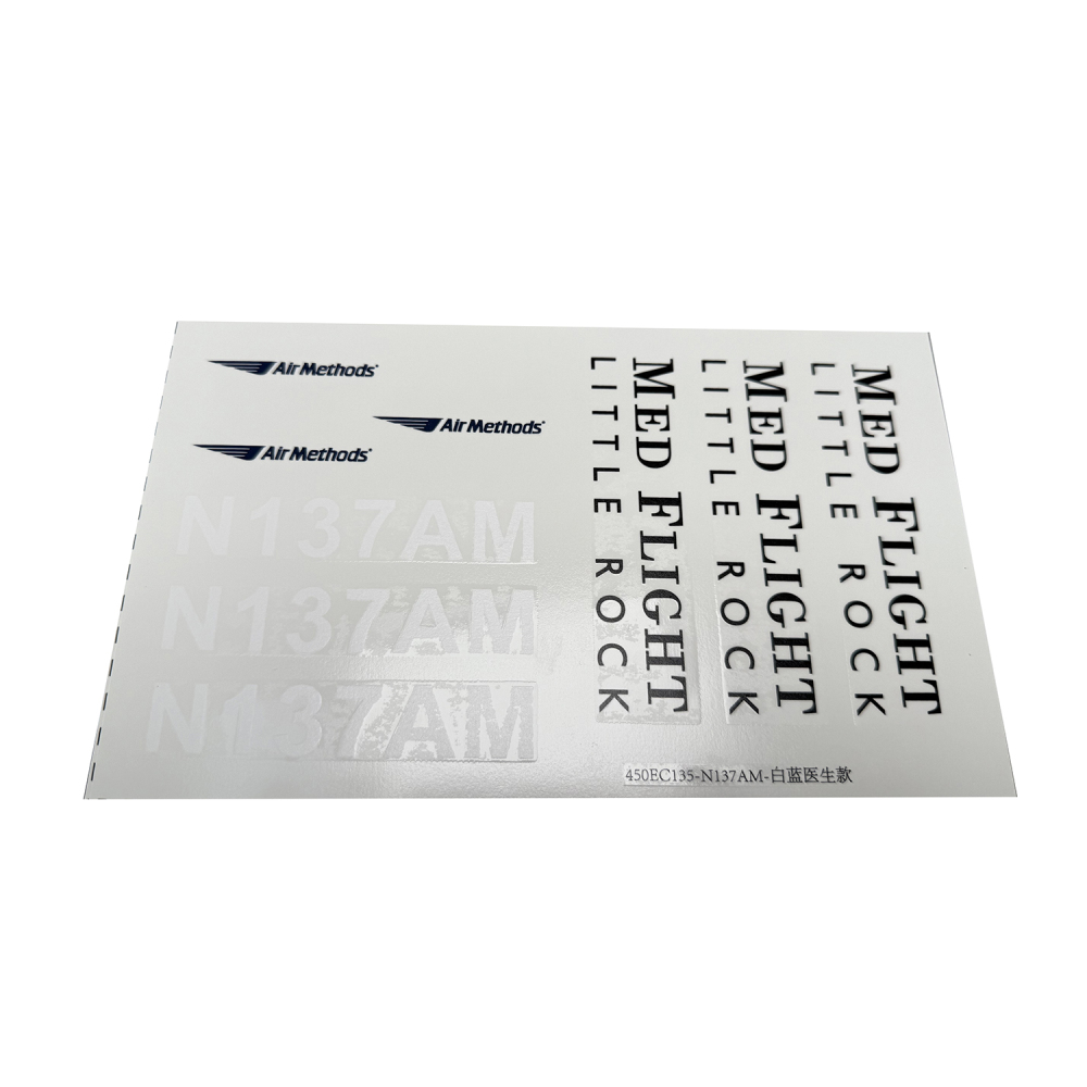 Parts compatible with the Roban RC Helicopter 450-size EC135 N137AM