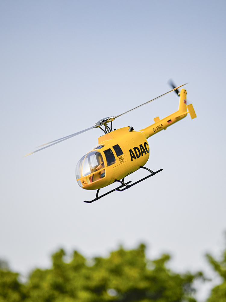 FLYWING BO-105 Helicopter 4-Blades 16V High-power M10N GPS Mode 5000mAh Power Battery RTF Version