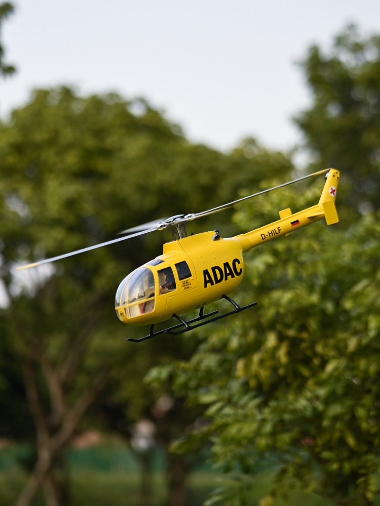 FLYWING BO-105 Helicopter 4-Blades 16V High-power M10N GPS Mode 5000mAh Power Battery RTF Version