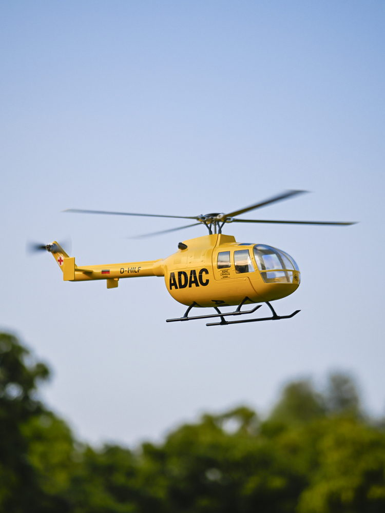 FLYWING BO-105 Helicopter 4-Blades 16V High-power M10N GPS Mode 5000mAh Power Battery RTF Version