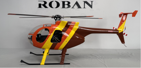 Roban RTF 470 Size MD500E RTF Version 5 Blades RC Helicopter MG GPS Model