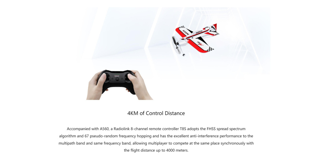 One-Click Crane 3D Stunt Fixed-Wing A560 for RC Aircraft Model Training Standalone version