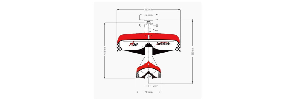 One-Click Crane 3D Stunt Fixed-Wing A560 for RC Aircraft Model Training Standalone version
