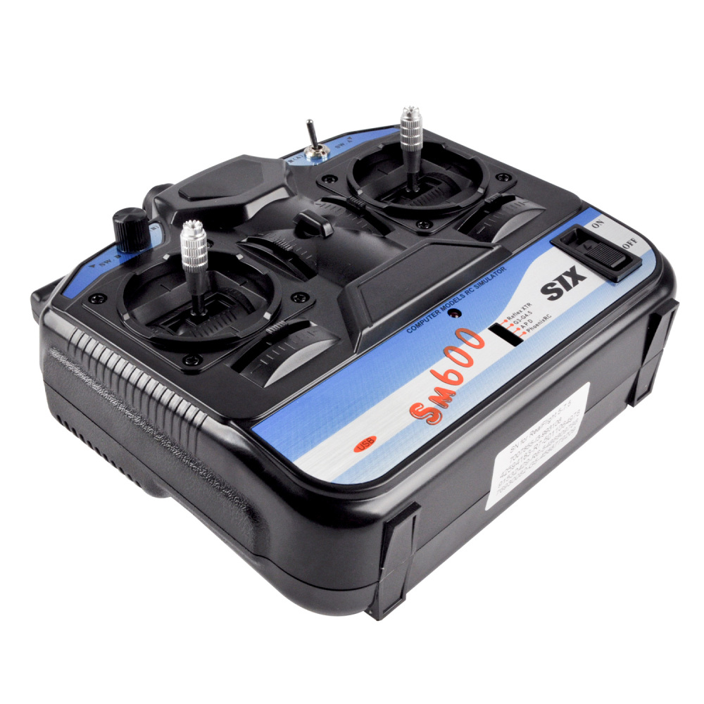 Flysky FS-SM600 2.4G Wireless RC Flight Simulator Controller for Novices